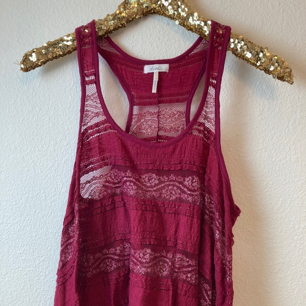 Kinda sheer tank top